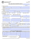 Solicitud de Declaración de Exportación por el BCH